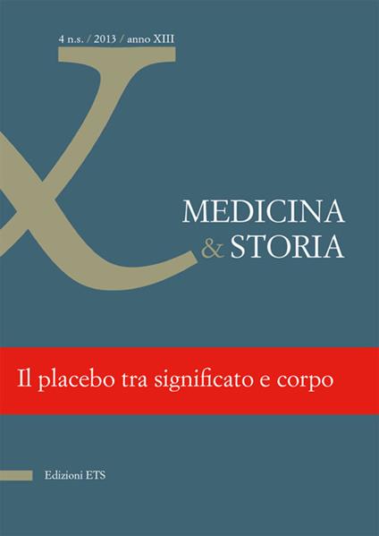 Medicina & storia (2013). Vol. 4 - copertina