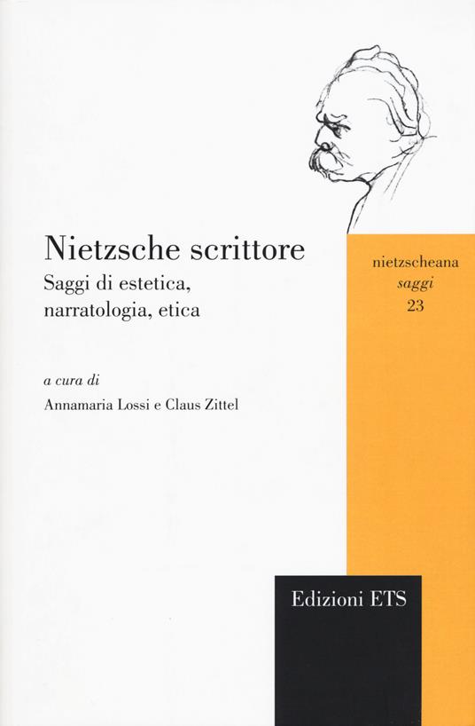 Nietzsche scrittore. Saggi di estetica, narratologia, etica - copertina