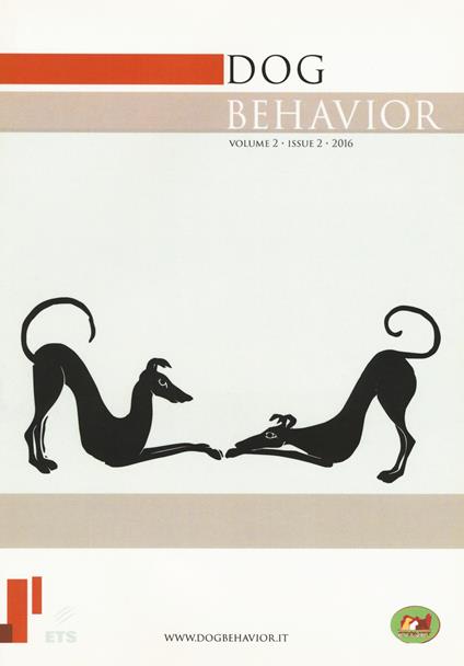 Dog behavior (2016). Vol. 2 - copertina