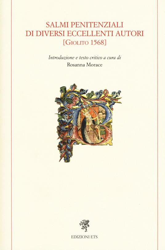 Salmi penitenziali di diversi eccellenti autori (Giolito 1568) - copertina