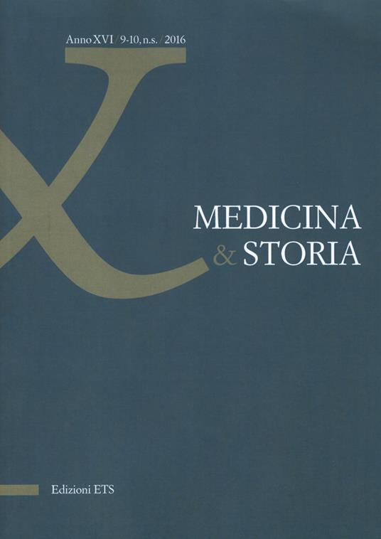 Medicina & storia (2016). Vol. 9-10 - copertina