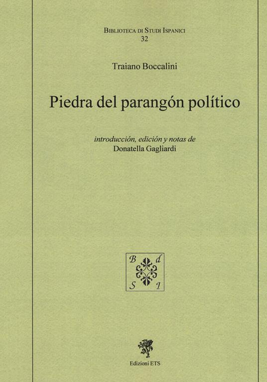 Piedra del paragón político - Traiano Boccalini - copertina