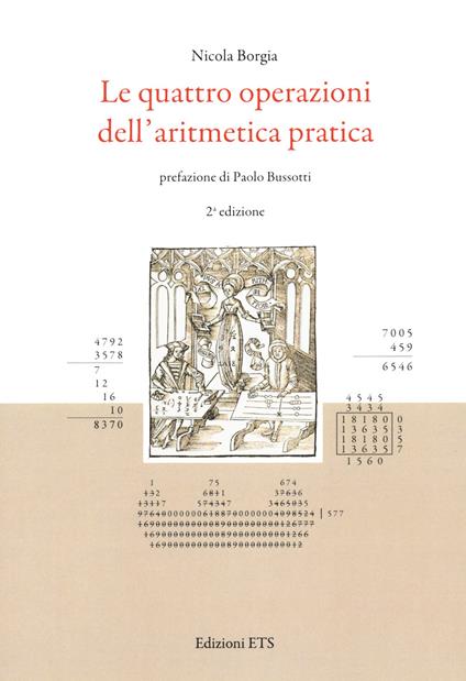 Le quattro operazioni dell'aritmetica pratica - Nicola Borgia - copertina