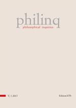 Philinq. Philosophical inquiries (2017). Vol. 1