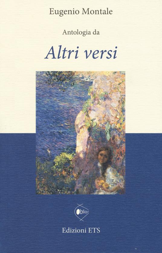 Antologia da «Altri versi» - Eugenio Montale - copertina