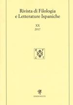Rivista di filologia e letterature ispaniche (2017). Vol. 20