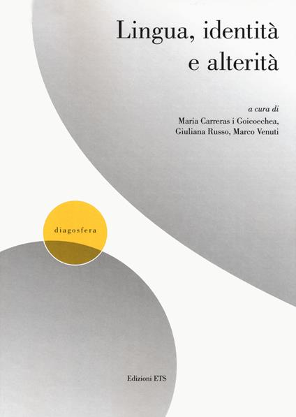 Lingua, identità e alterità - copertina