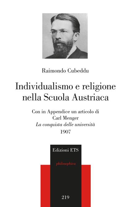 Individualismo e religione nella scuola austriaca - Raimondo Cubeddu - copertina