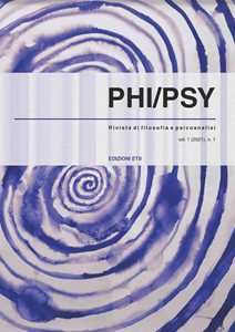 Phi-psy. Rivista di filosofia e psicoanalisi (2021). Vol. 1
