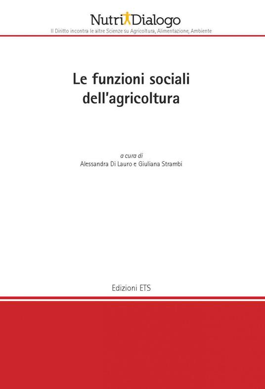 Le funzioni sociali della agricoltura - copertina