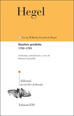 Quattro prediche 1792-1793
