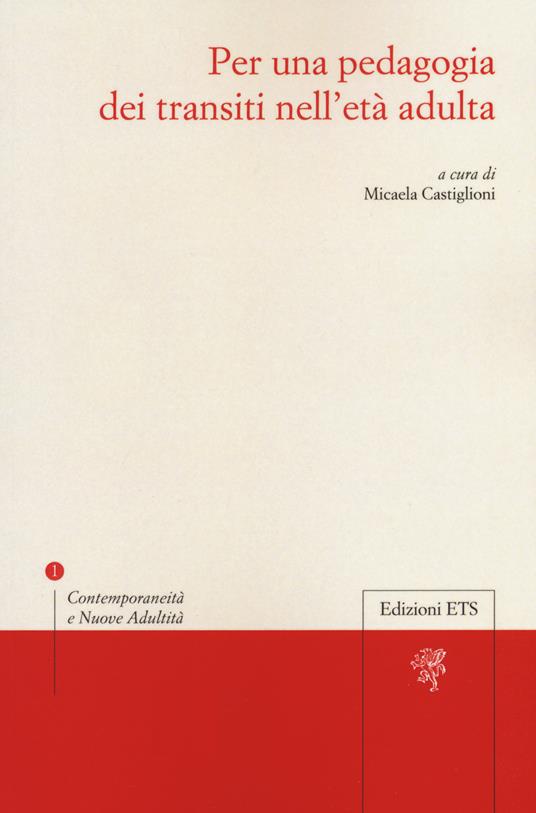 Per una pedagogia dei transiti nell'età adulta - copertina