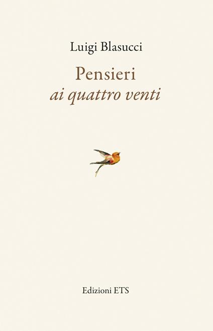 Pensieri ai quattro venti - Luigi Blasucci - copertina