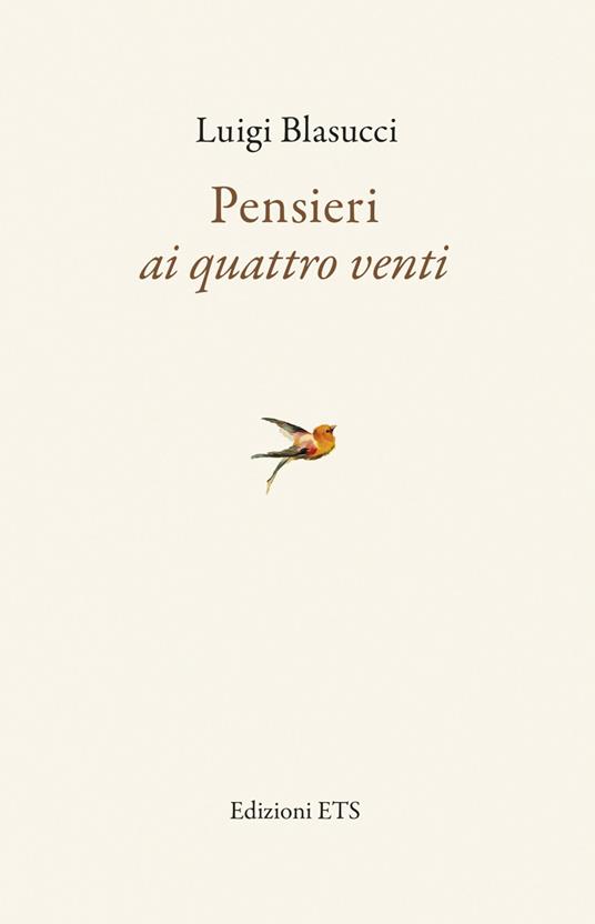 Pensieri ai quattro venti - Luigi Blasucci - copertina