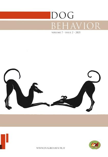 Dog behavior (2021). Vol. 7 - copertina