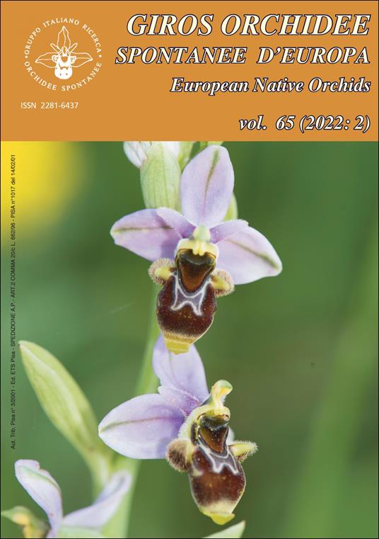 Giros. Orchidee spontanee d'Europa-European native orchids (2022). Vol. 2 - copertina