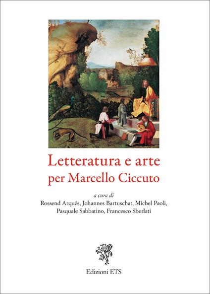 Letteratura e arte per Marcello Ciccuto - copertina