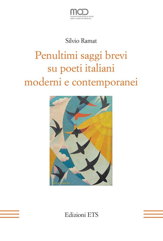 Penultimi saggi brevi su poeti italiani moderni e contemporanei - Silvio Ramat - copertina