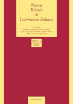 Nuova rivista di letteratura italiana (2023). Vol. 1