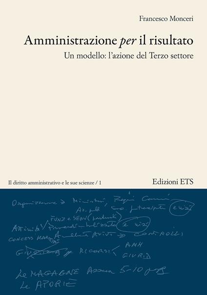 Amministrazione per il risultato. Un modello: l'azione del Terzo settore - Francesco Monceri - copertina