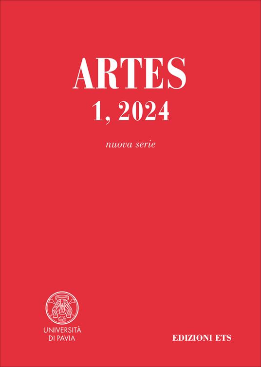 Artes. Periodico annuale di storia delle arti nuova serie (2024). Vol. 1 - copertina