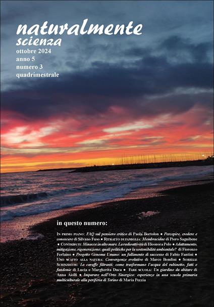 Naturalmente scienza (2024). Vol. 3 - copertina