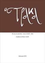Ostraka. Rivista di antichità (2024). Vol. 33