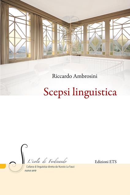 Scepsi linguistica - Riccardo Ambrosini - copertina