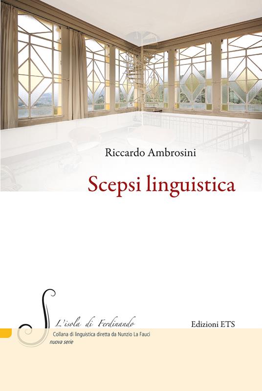 Scepsi linguistica - Riccardo Ambrosini - copertina