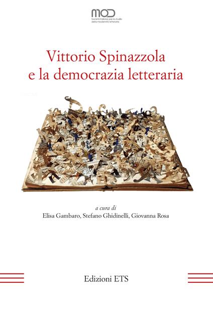Vittorio Spinazzola e la democrazia letteraria - copertina