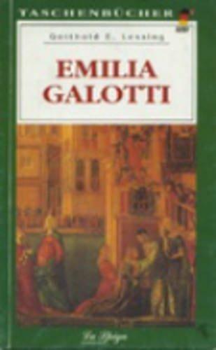  Emilia Galotti -  Gotthold Ephraim Lessing - copertina