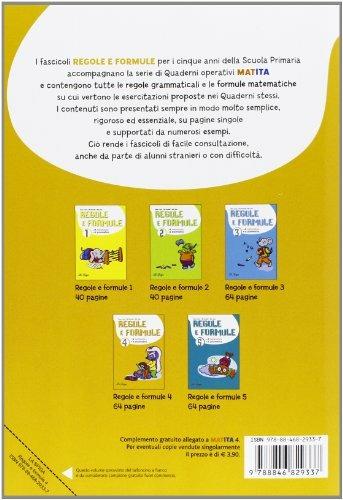 Regole e formule. Matematica e grammatica. Per la 4ª classe elementare - 2