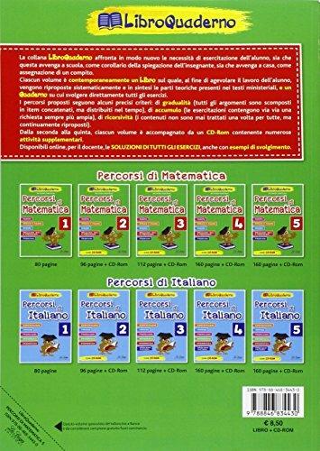 Percorsi di matematica. Per la Scuola elementare. Con CD-ROM. Vol. 5 - 2