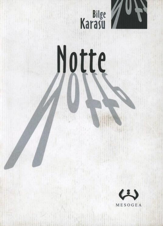 Notte - Bilge Karasu - copertina