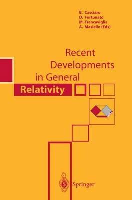 Recent developments in general relativity - copertina