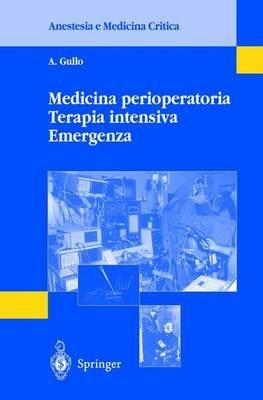 Medicina perioperatoria. Terapia intensiva. Emergenza - copertina
