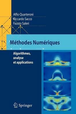 Methodes numeriques - Alfio Quarteroni,Riccardo Sacco,Fausto Saleri - copertina