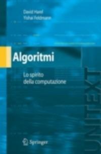 Algoritmi. Lo spirito dell'informatica - David Harel,Yishai Feldman - copertina