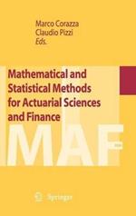 Mathematical and Statistical Methods for Actuarial Sciences and Finance