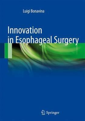 Innovation in esophageal surgery - copertina