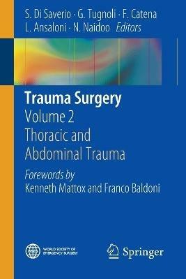 Trauma surgery. Vol. 2: Thoracic and abdominal trauma. - copertina