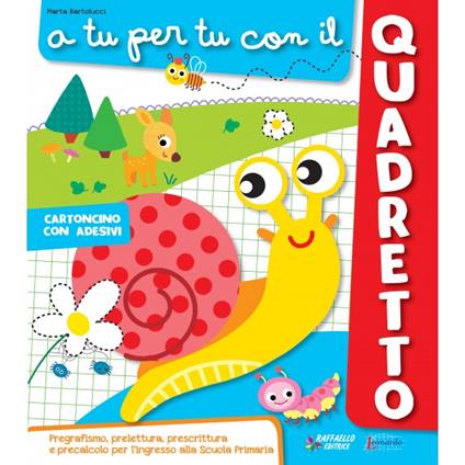 A tu per tu con il quadretto. Con adesivi - copertina