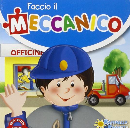 Faccio il meccanico. Libro puzzle - copertina