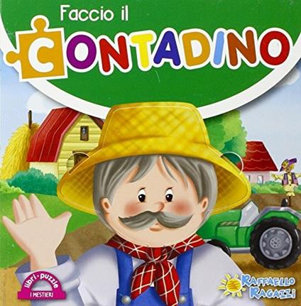Faccio il contadino. Libro puzzle - copertina