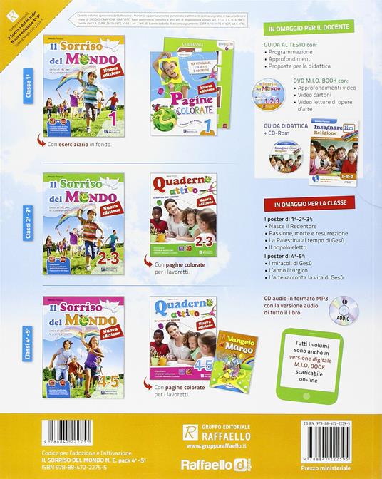 Il sorriso del mondo. Per la 4ª e 5ª classe elementare. Con e-book. Con espansione online - Stefania Fiorucci - 5
