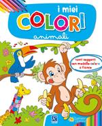 Gli animali. I miei colori. Con scatola con 6 pennarelli