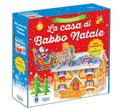 La casa di Babbo Natale. Ediz. illustrata. Con gadget - Silvia Sponza - copertina