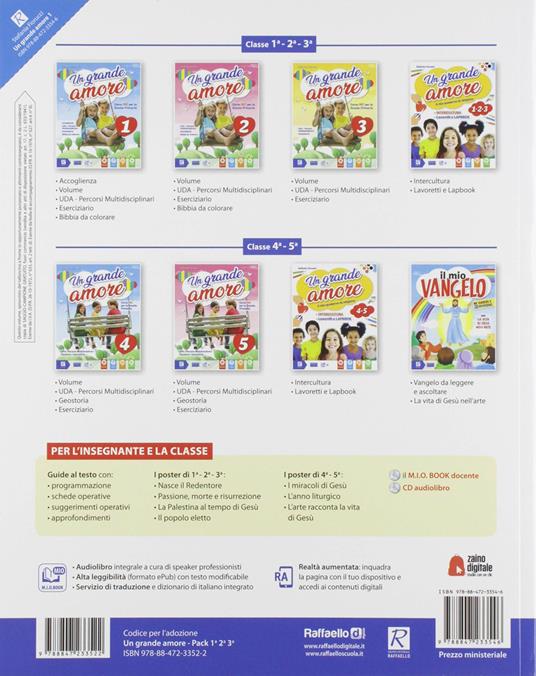 Un grande amore. Corso IRC per la scuola primaria. Classe 1ª-2ª-3ª. Per la Scuola elementare. Con e-book. Con espansione online - Stefania Fiorucci - 5