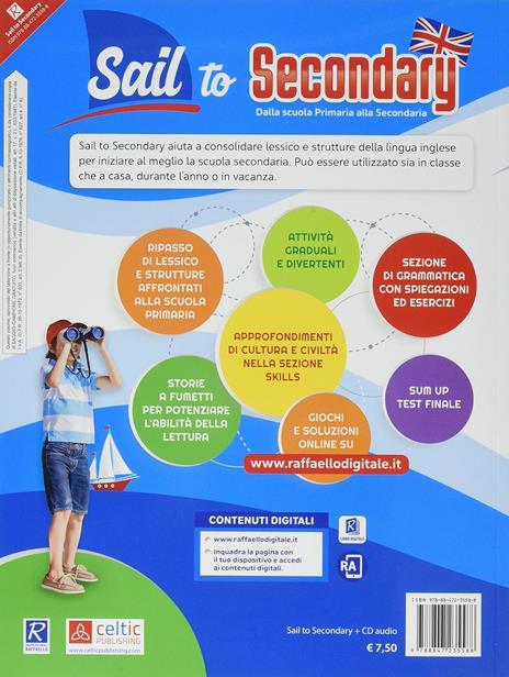  Sail to secondary. Per la Scuola elementare. Con espansione online - 2