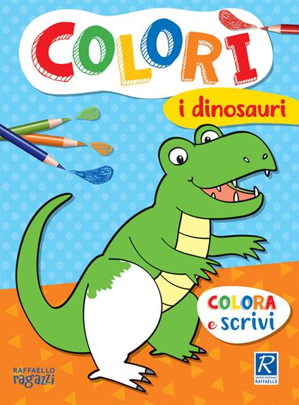I dinosauri. Colorì - Luisa Cardillo - copertina